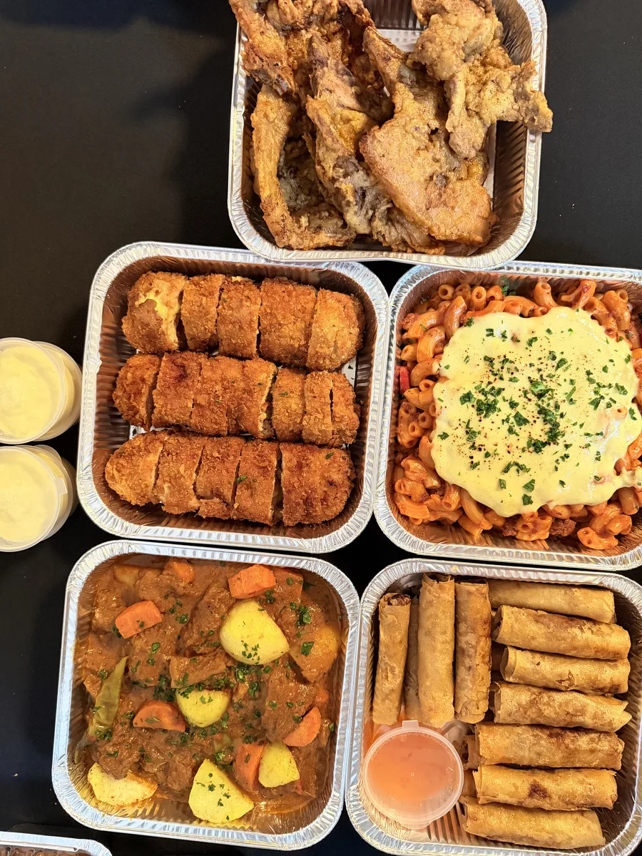 Assorted Food Trays
